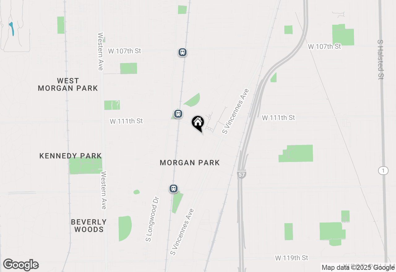 Map of 11176 S Hermosa Avenue, Chicago, IL 60643