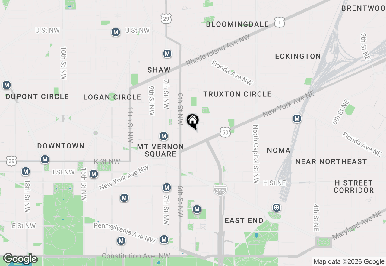 Map of 471 M Street Nw #A, Washington, DC 20001