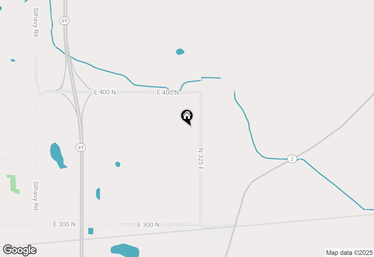 Map of 317 Streamwood Drive, Valparaiso, IN 46383