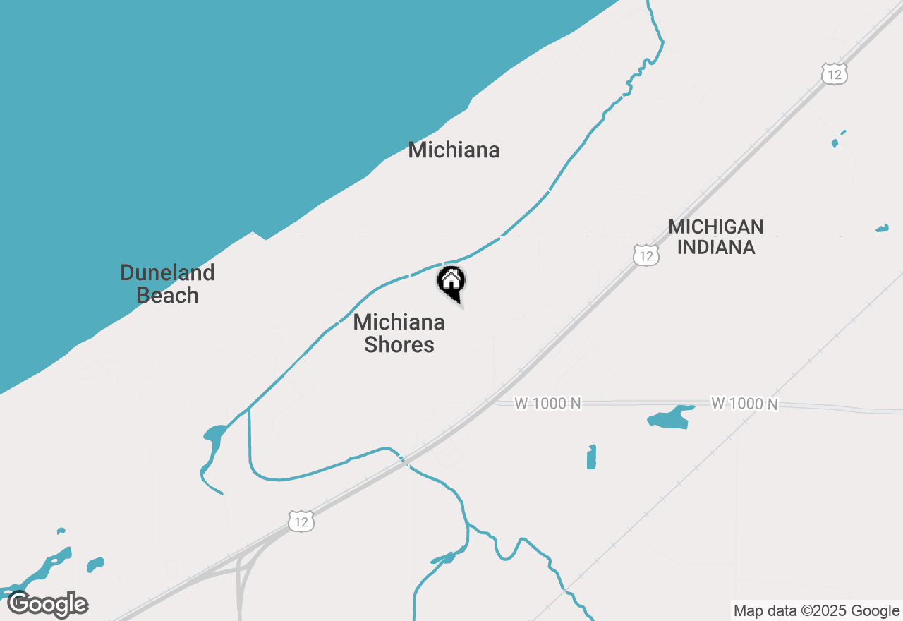Map of 221 Pokagon Drive, Michiana Shores, IN 46360