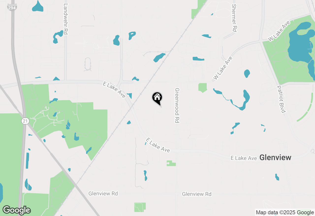 Map of 3360 Thornwood Avenue, Glenview, IL 60026