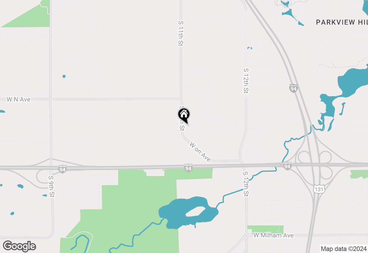 Map of 5467 Misty Creek Drive, Kalamazoo, MI 49009