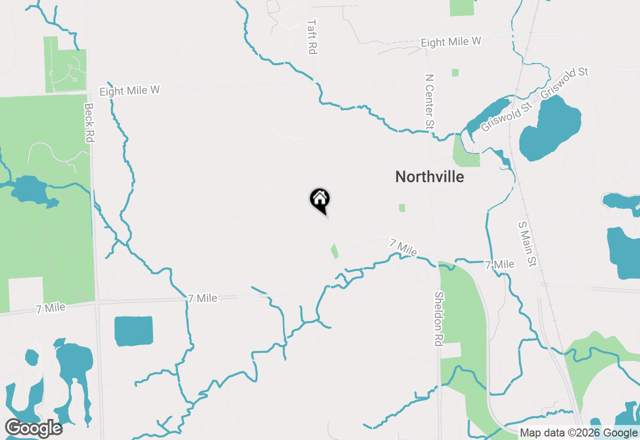 Map of 761 Thayer Boulevard, Northville, MI 48167