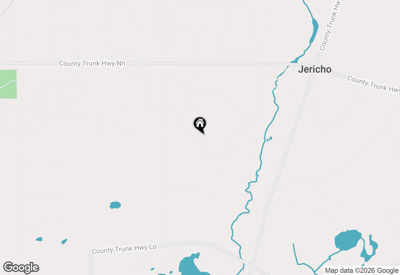 Map of W347S9485 Jericho Ct, Eagle, WI 53119