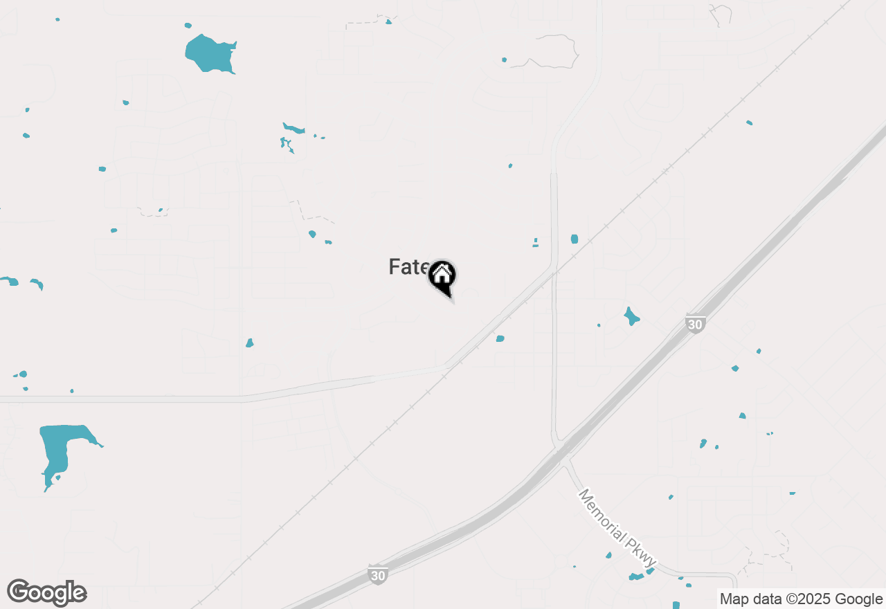 Map of 588 Louder Way, Fate, TX 75087