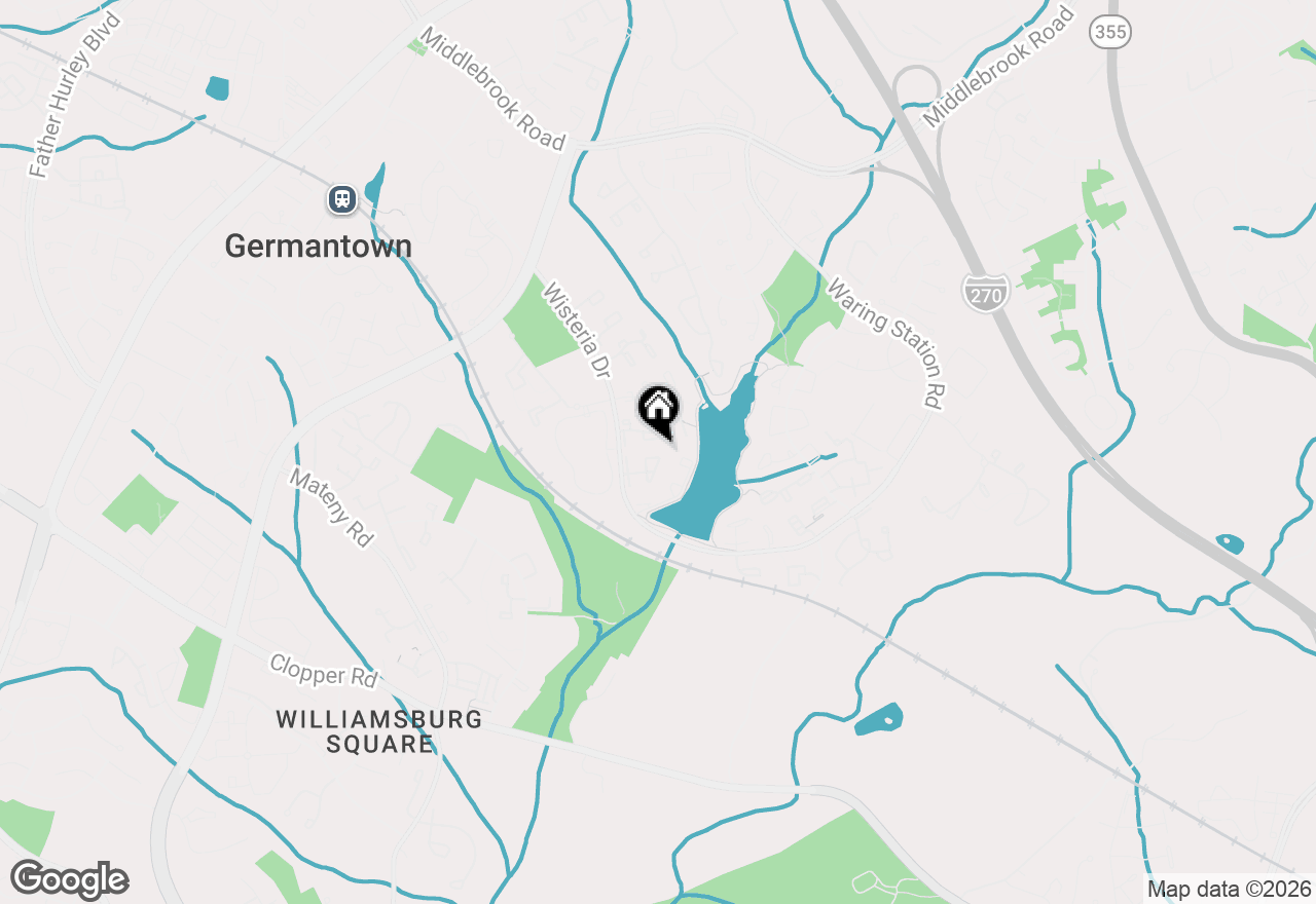 Map of 12537 Coral Grove Place, Germantown, MD 20874