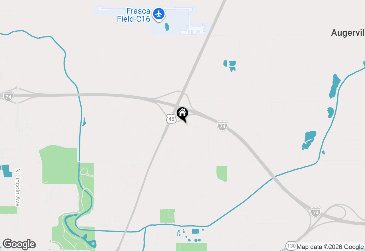 Map of 1201 Clifford Drive #4, Urbana, IL 61802