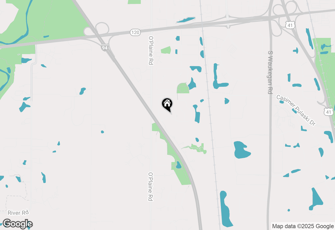 Map of 4484 W Brownstone Way #313-44, Waukegan, IL 60085