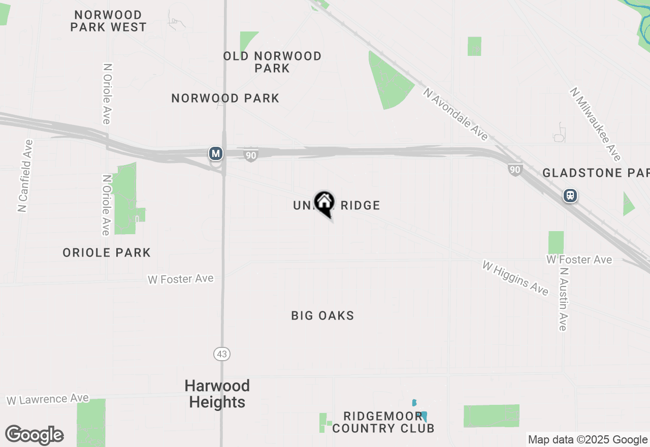 Map of 5323 N New England Avenue, Chicago, IL 60656