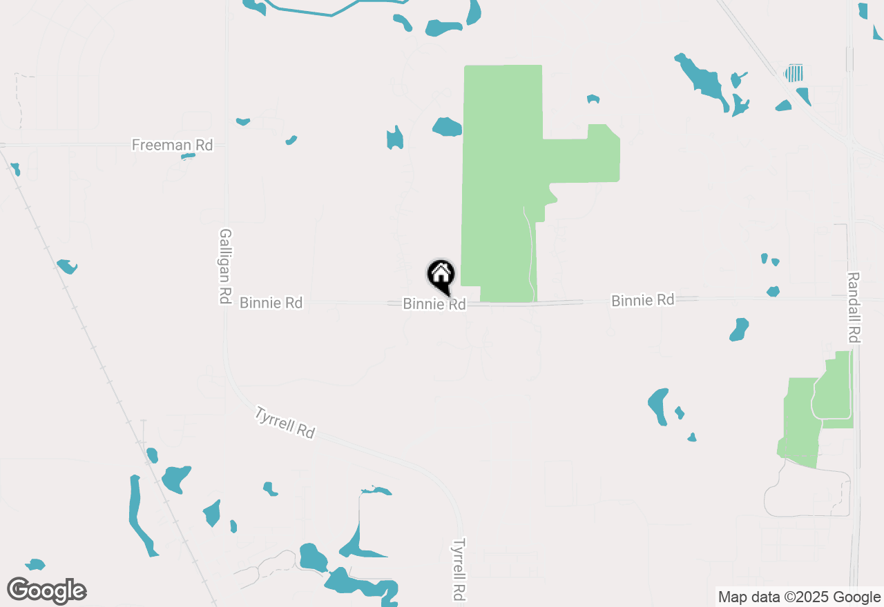 Map of 0 Galligan & Binnie Road Sw, Gilberts, IL 60136