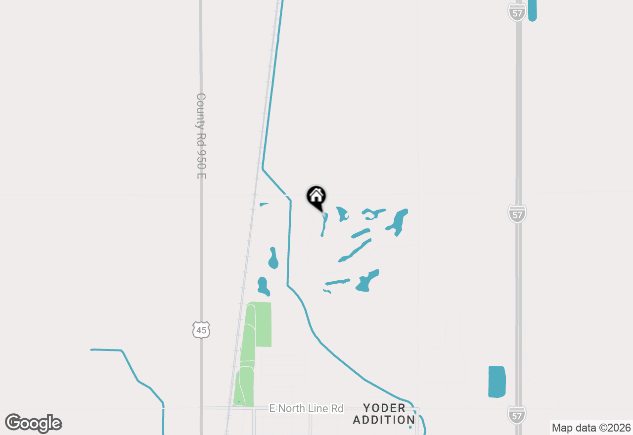 Map of 709 Lakeshore Drive, Tuscola, IL 61953