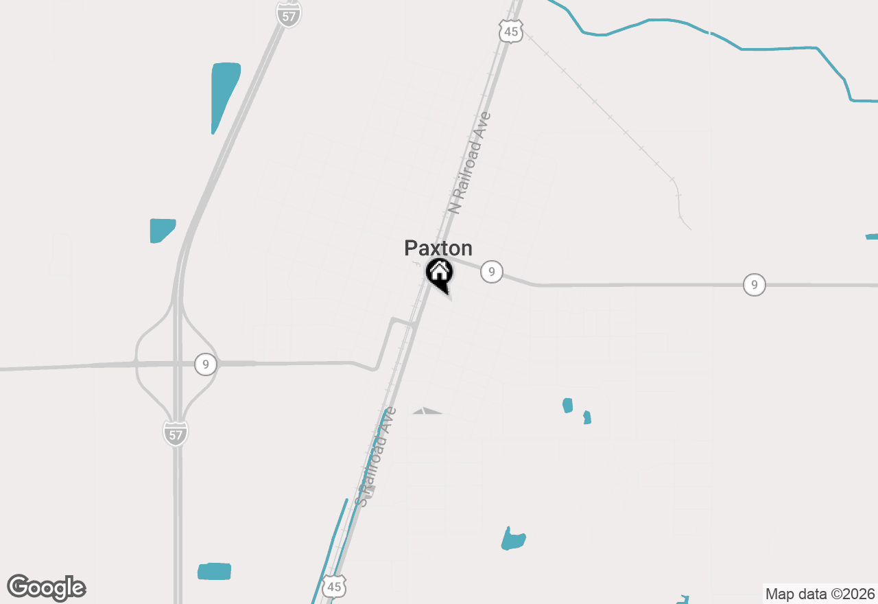 Map of 219 E Orleans, Paxton, IL 60957