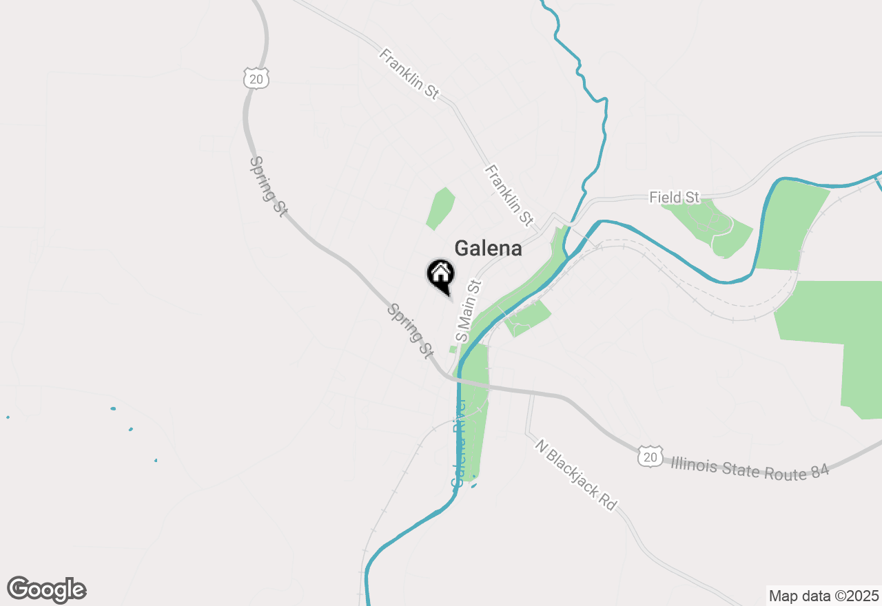 Map of 411 S Prospect Street #210, Galena, IL 61036