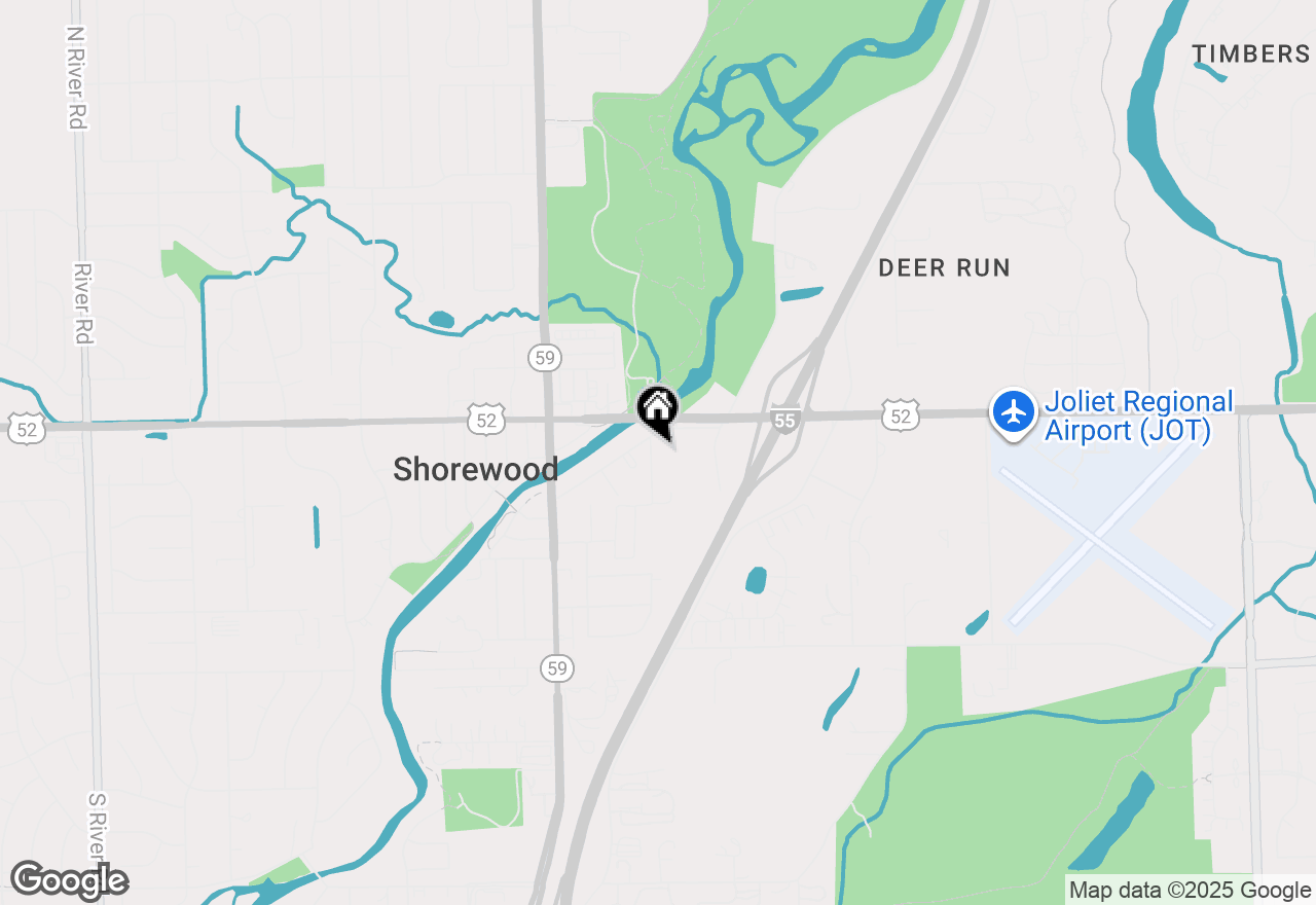 Map of 104 Dante Court, Shorewood, IL 60404