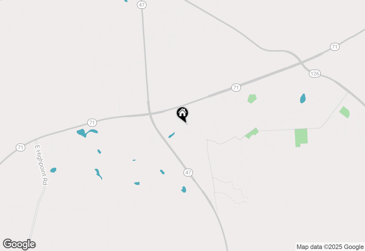 Map of 225 St Josephs Way, Yorkville, IL 60560
