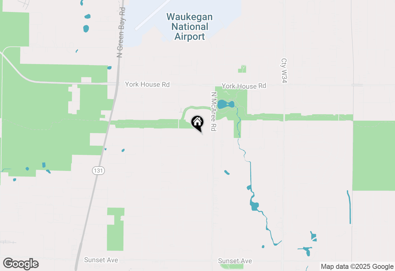 Map of 12112 W Bonnie Brook Lane, Beach Park, IL 60087