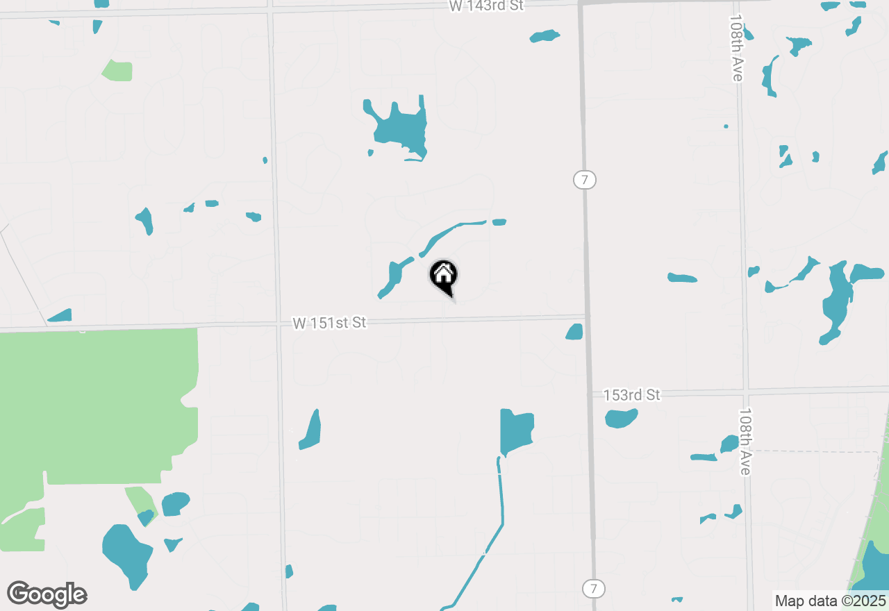 Map of 19 Silo Ridge Drive, Orland Park, IL 60467