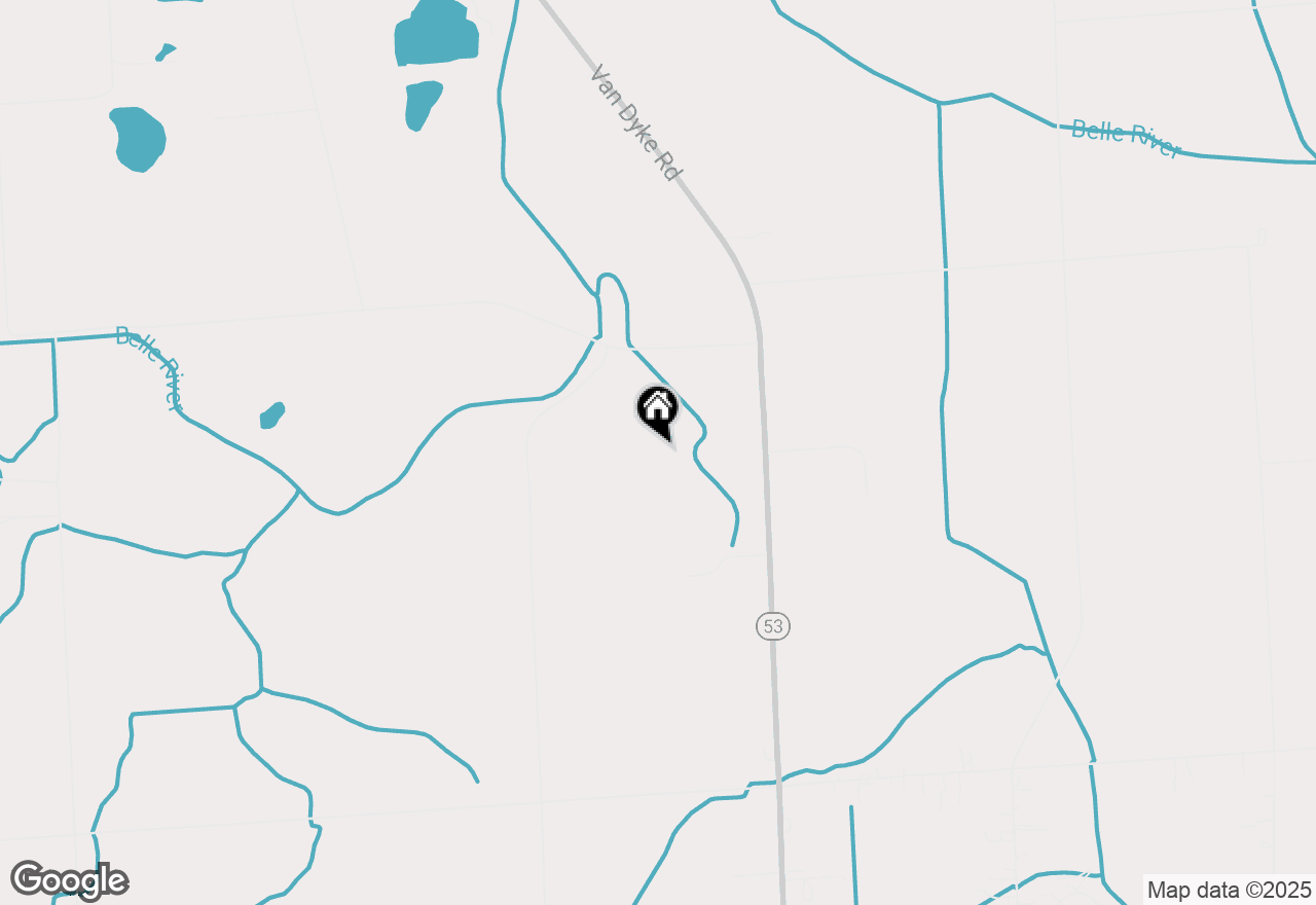 Map of 7144 Webster Road, Imlay City, MI 48444