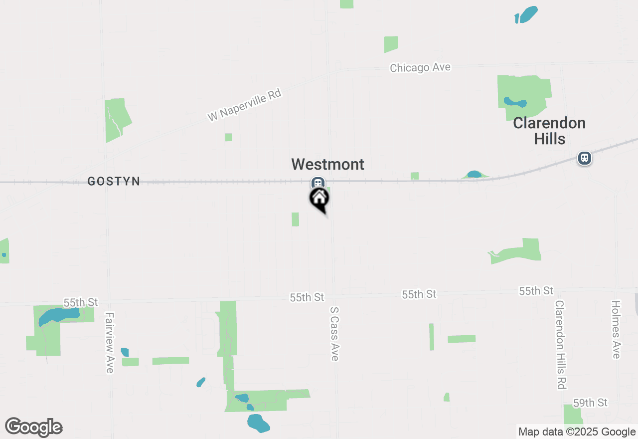 Map of 111 S Lincoln Street, Westmont, IL 60559
