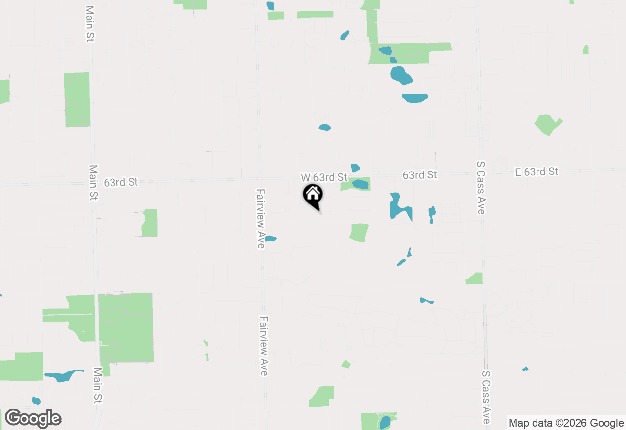 Map of 604 W 65th Street #4, Westmont, IL 60559