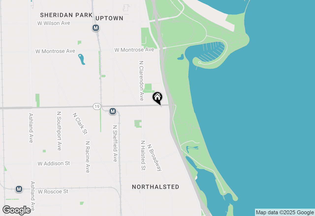 Map of 655 W Irving Park Road #3008, Chicago, IL 60613