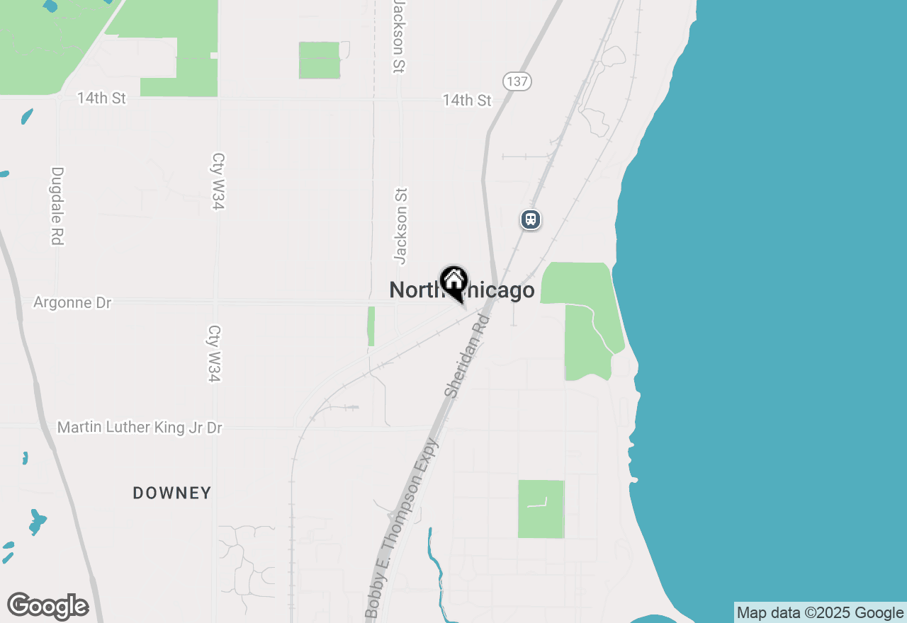 Map of 803 Broadway Avenue, North Chicago, IL 60064