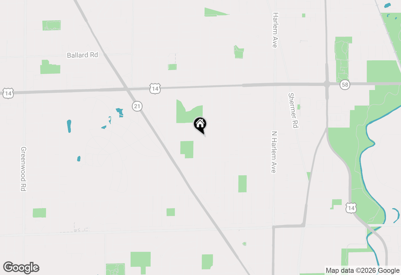 Map of 8506 N Oriole Avenue, Niles, IL 60714