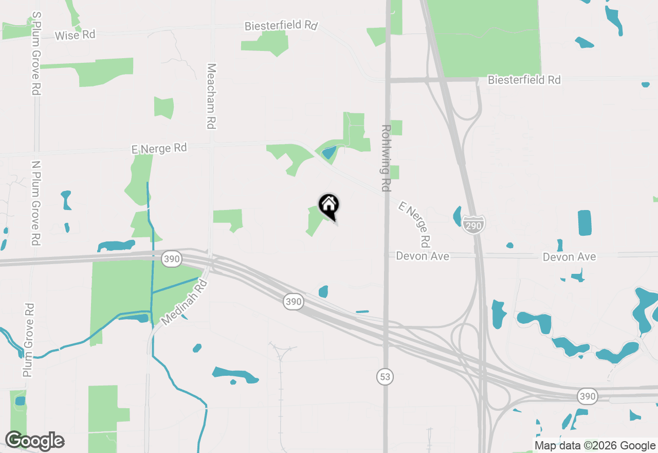 Map of 1465 Worden Way, Elk Grove Village, IL 60007