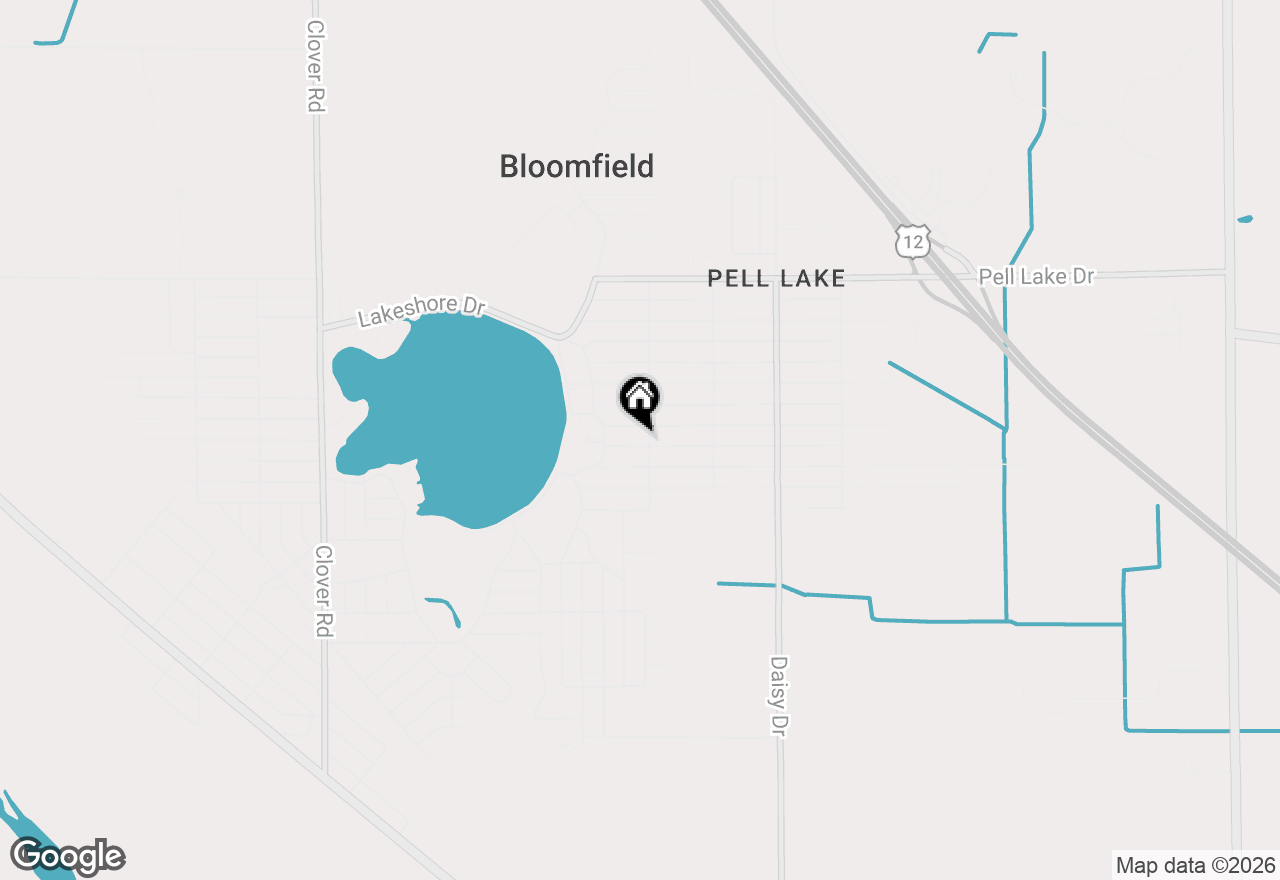 Map of N1359 Moss Dr, Genoa City, WI 53128