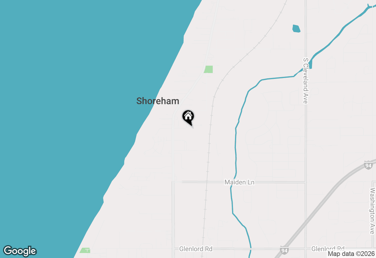 Map of 2350 Shoreham Highlands Street, St. Joseph, MI 49085