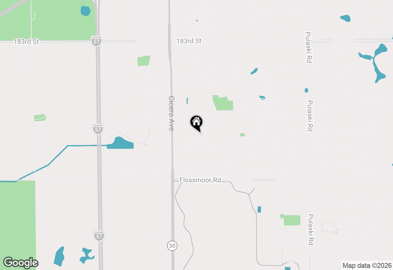 Map of 4640 188th Street, Country Club Hills, IL 60478