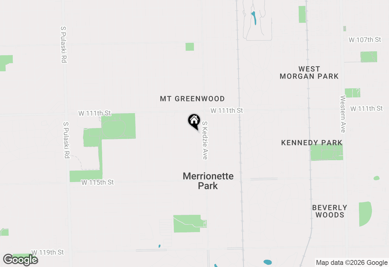 Map of 11214 S Sawyer Avenue, Chicago, IL 60655