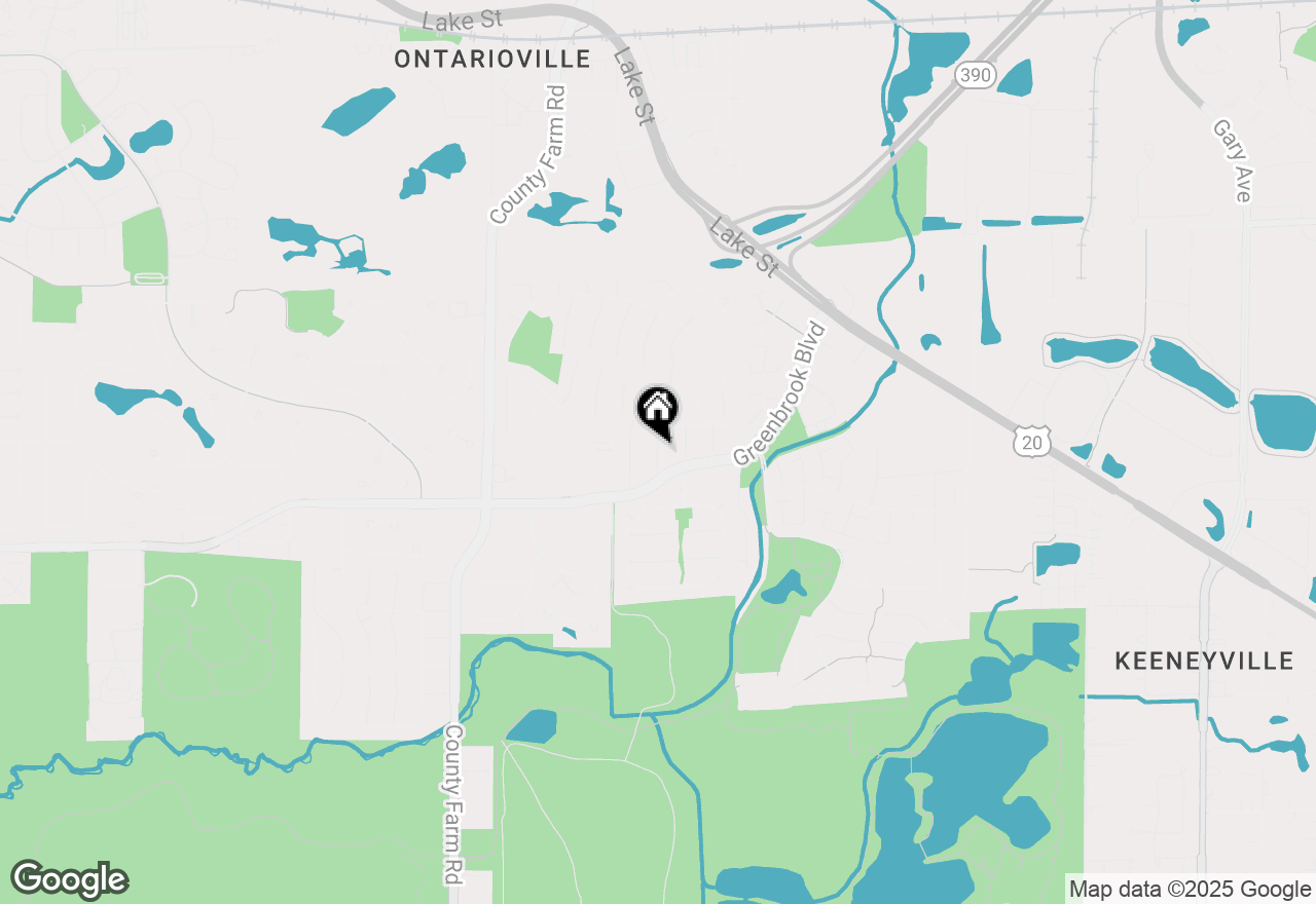 Map of 5738 Unit Court, Hanover Park, IL 60133