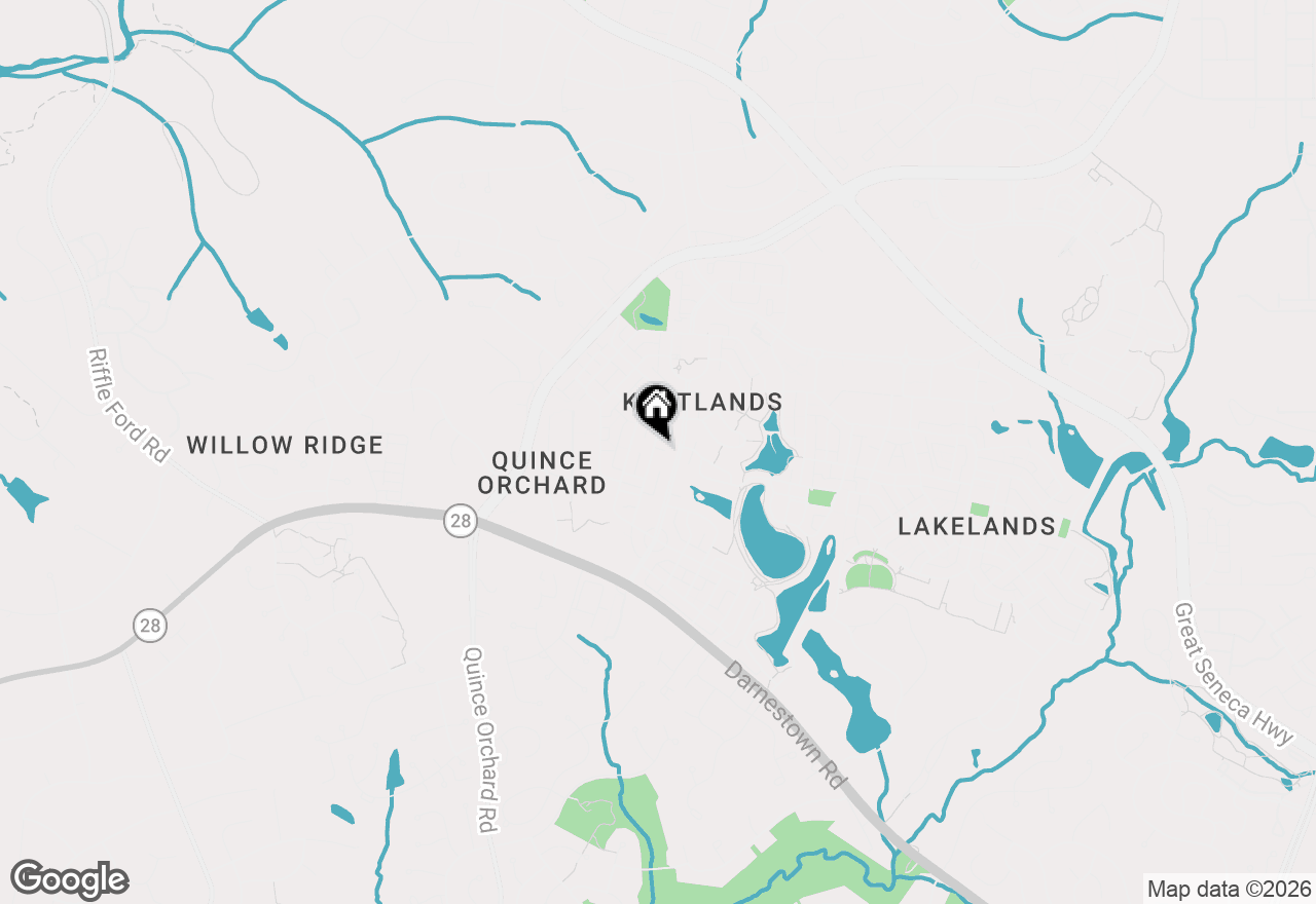 Map of 151 Little Quarry Road, Gaithersburg, MD 20878