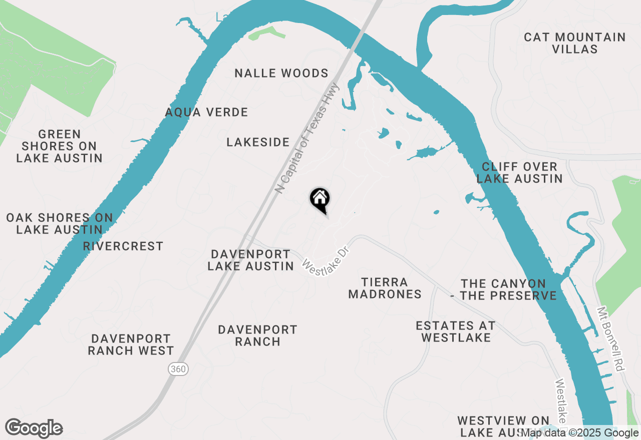 Map of 5810 Kentucky Derby Ct, Austin, TX 78746