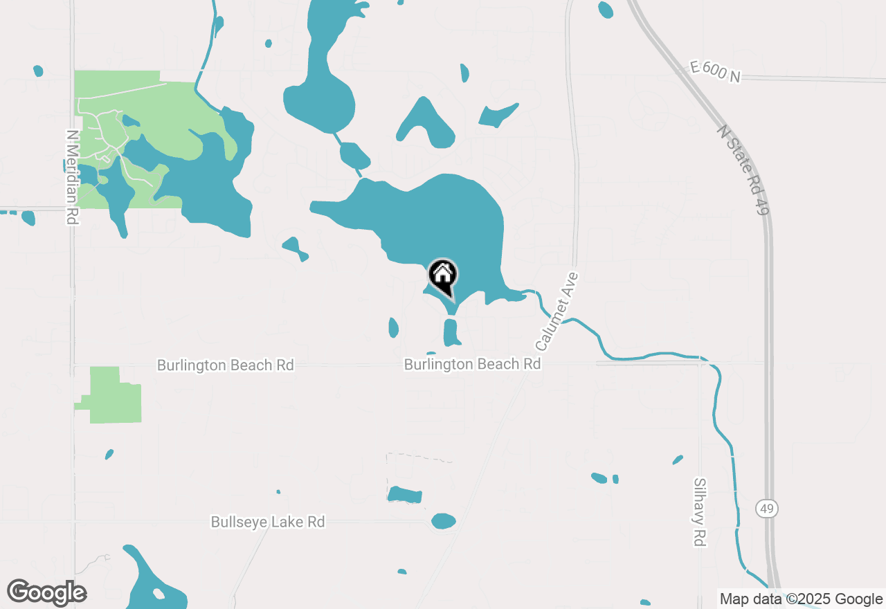 Map of 1421 Island Road, Valparaiso, IN 46383