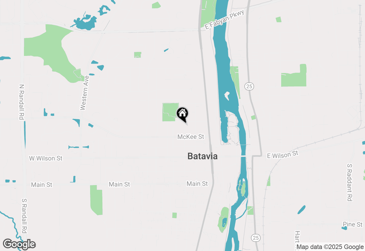 Map of 241 N Jefferson Street, Batavia, IL 60510