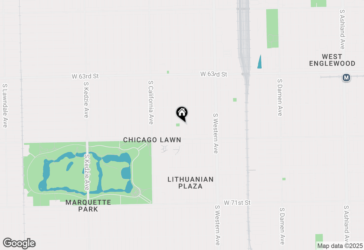 Map of 6604 S Rockwell Street, Chicago, IL 60629