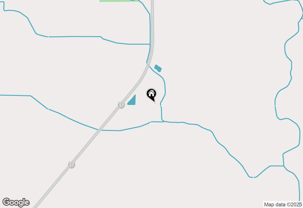 Map of 1100 E Cr 800 North, Tuscola, IL 61953