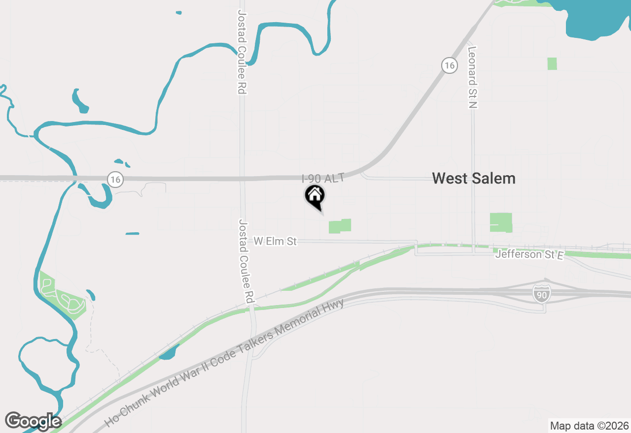 Map of 816 Daffodil St, West Salem, WI 54669