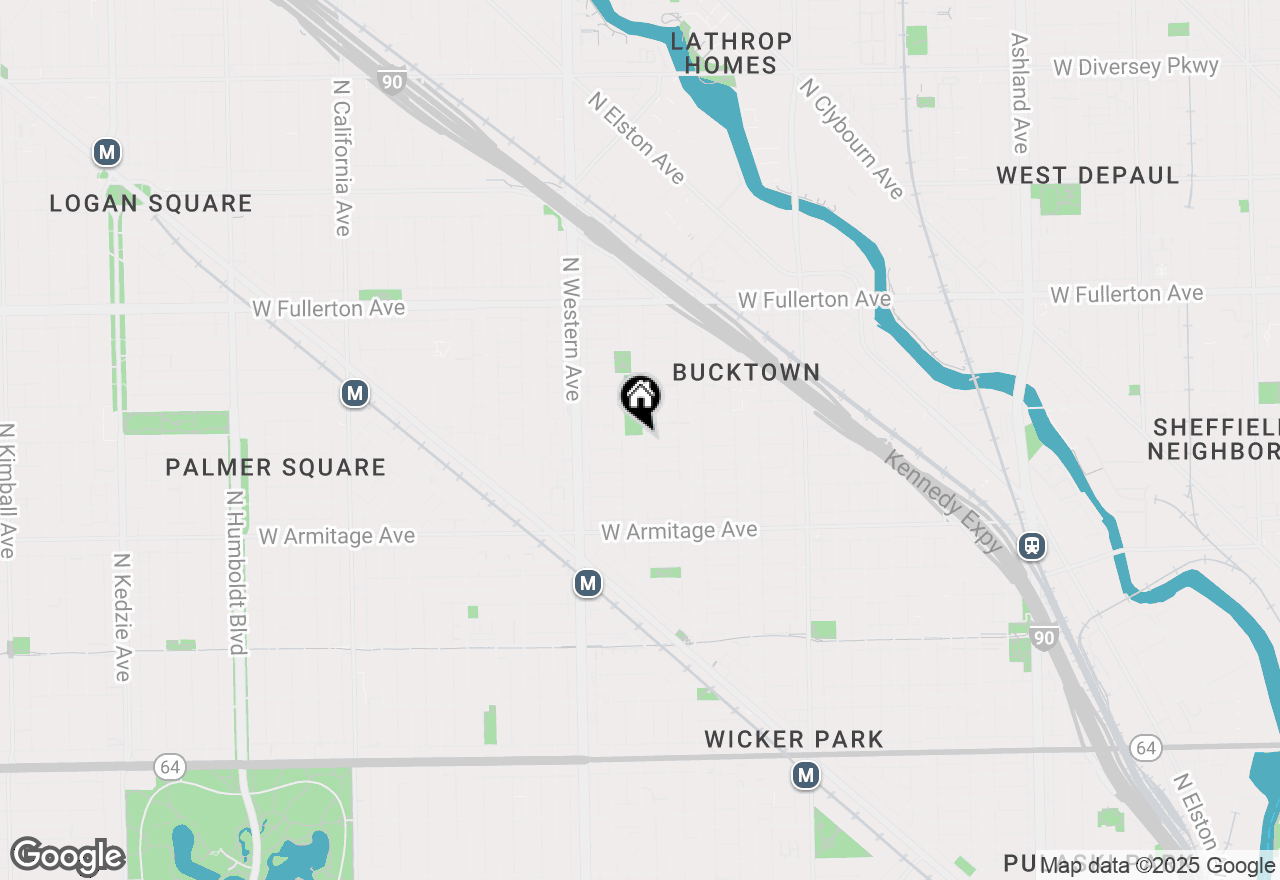 Map of 2255 W Shakespeare, Chicago, IL 60647