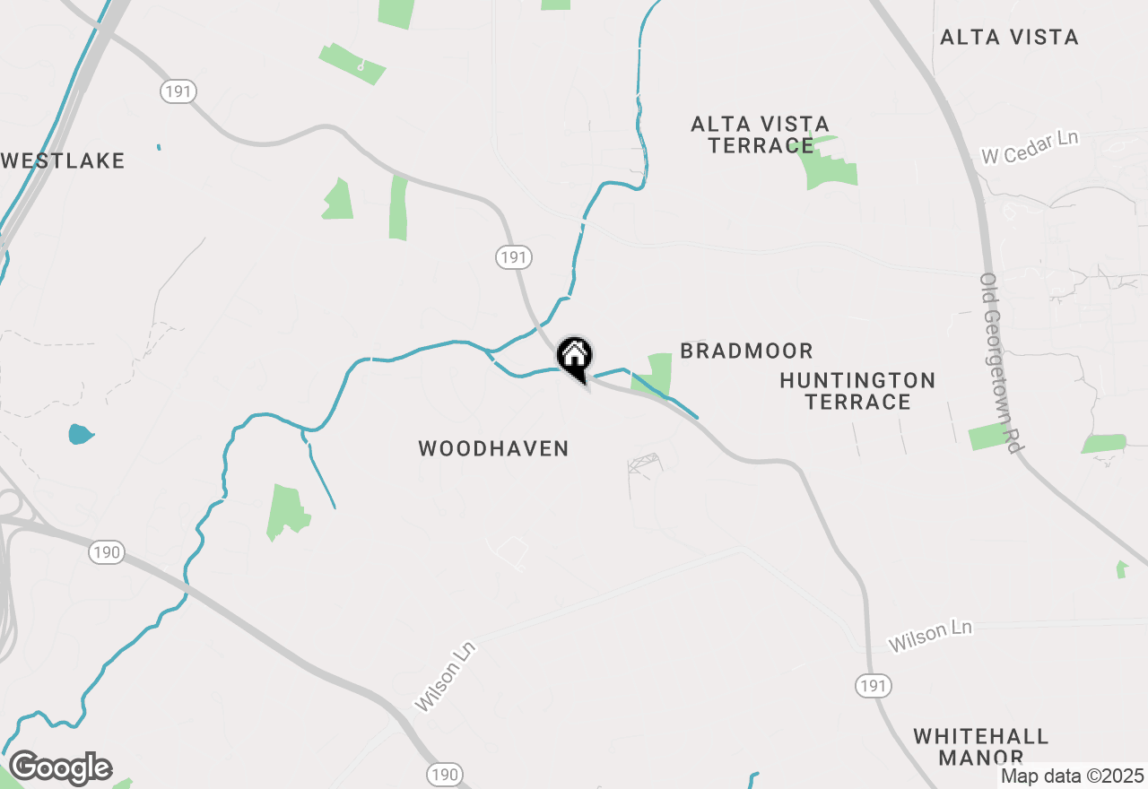 Map of 8510 Woodhaven Boulevard, Bethesda, MD 20817