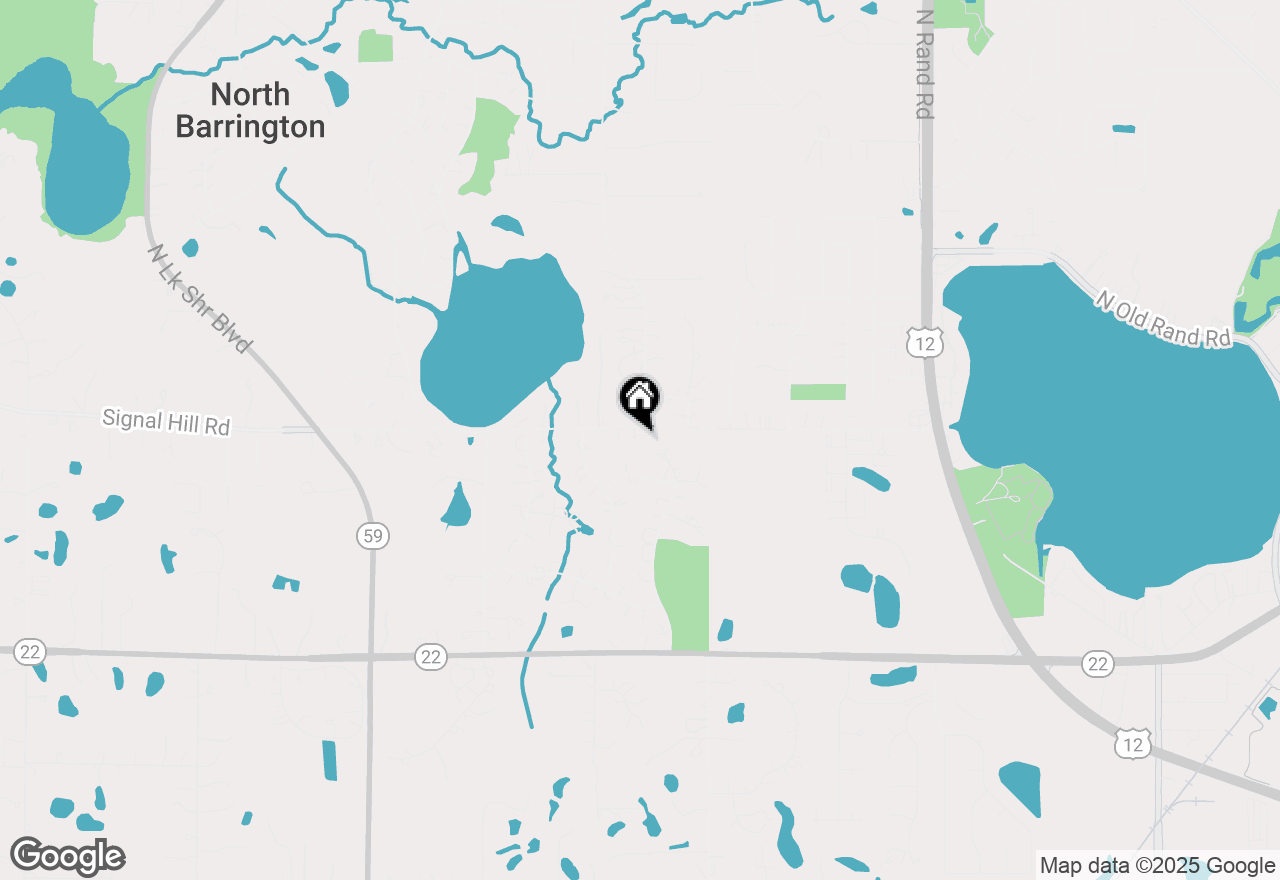 Map of 433 Signal Hill Road, North Barrington, IL 60010