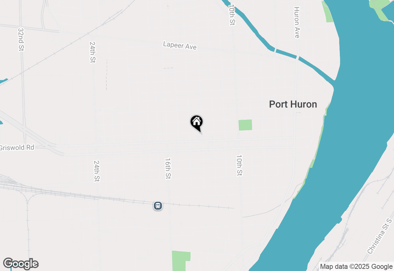 Map of 1320 White Street, Port Huron, MI 48060