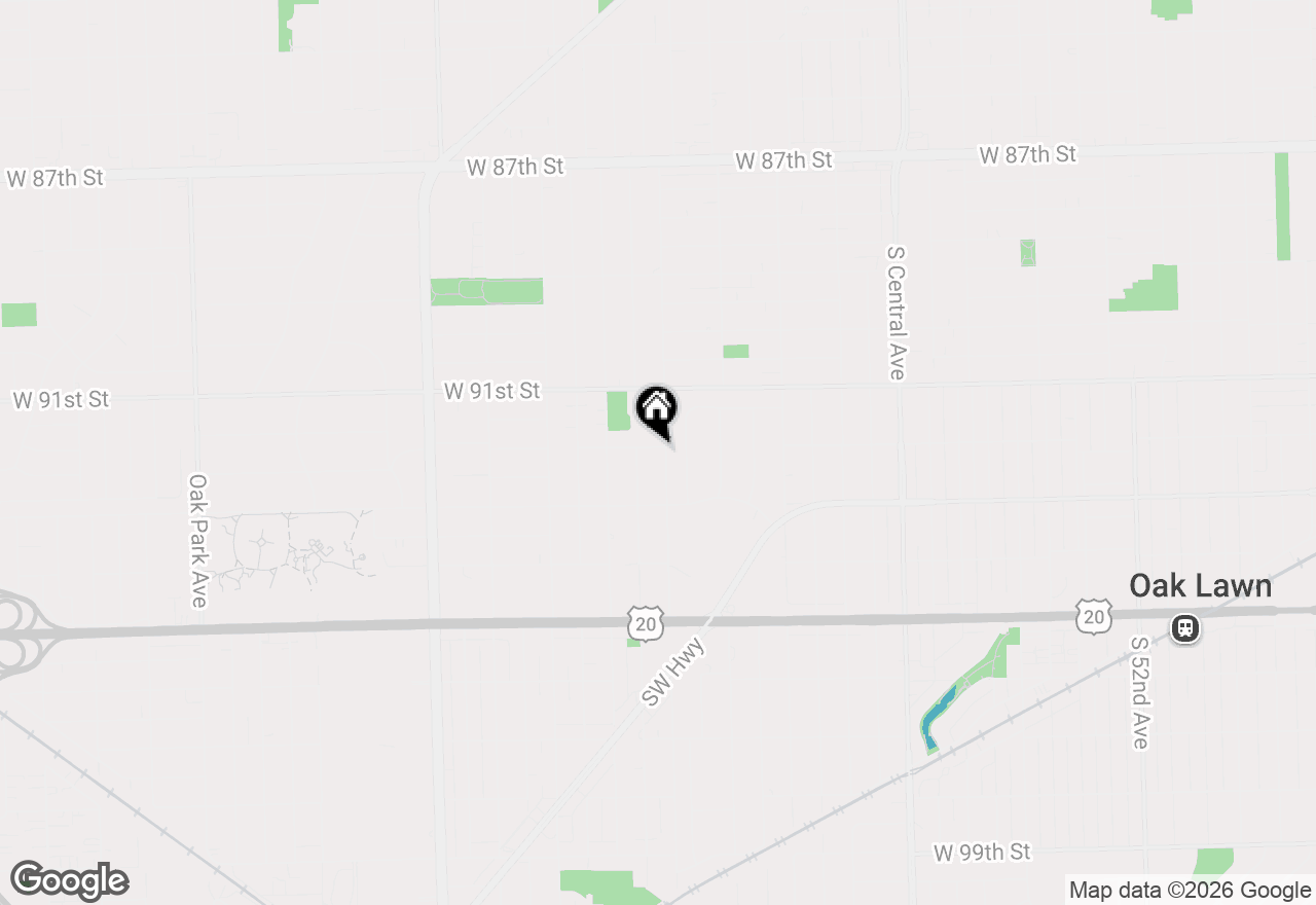 Map of 9200 Austin Avenue, Oak Lawn, IL 60453