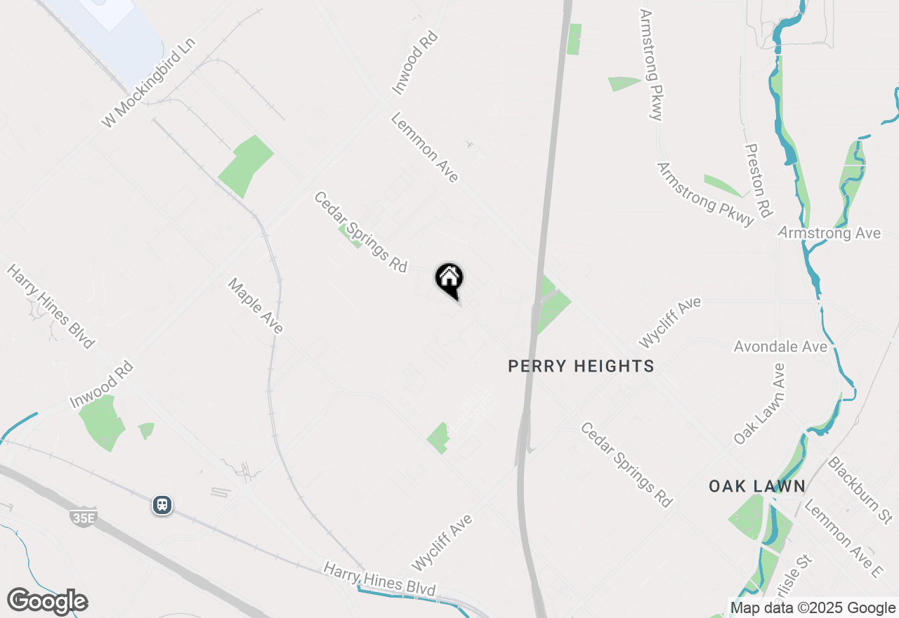 Map of 4859 Cedar Springs Road #256, Dallas, TX 75219