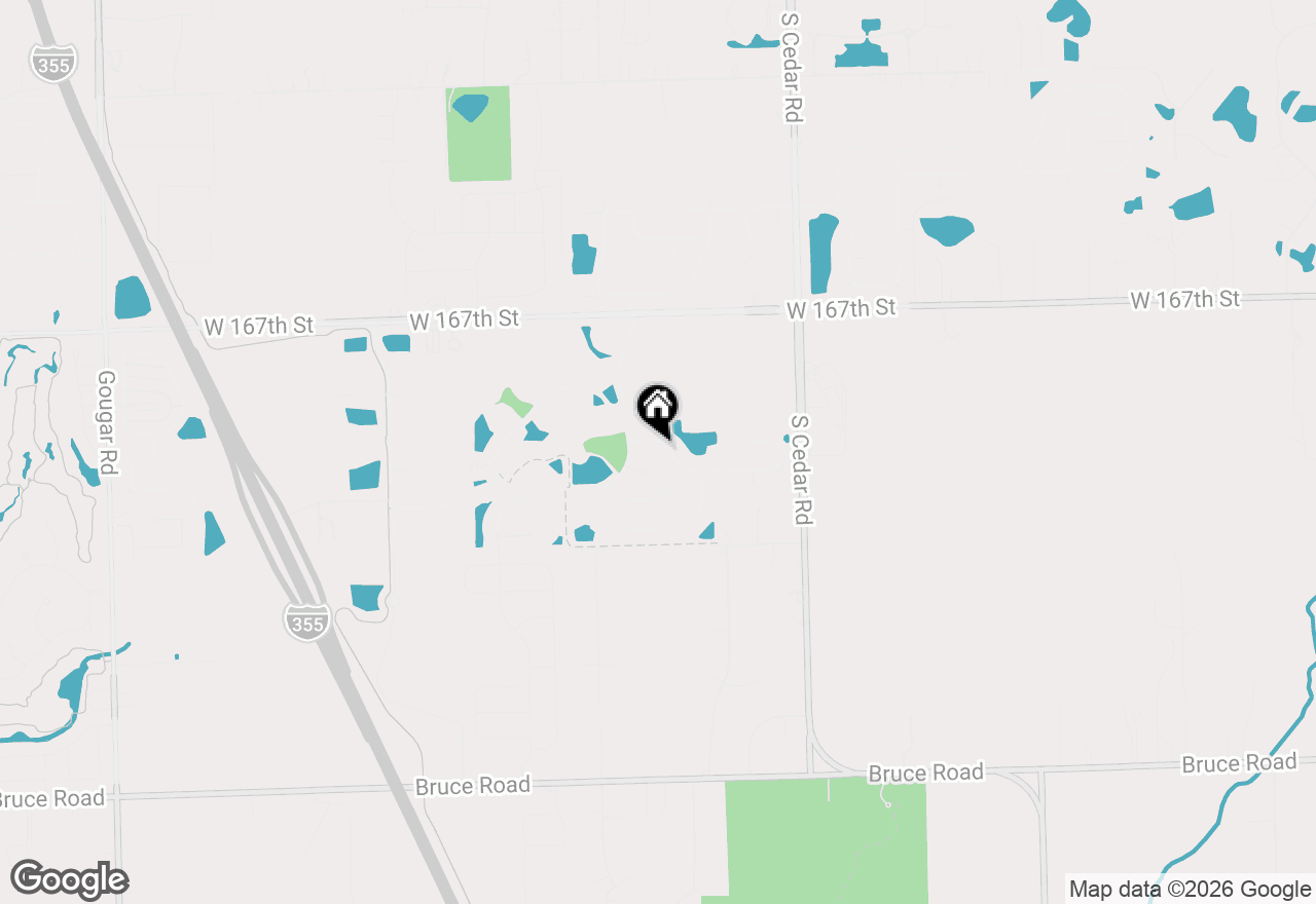 Map of 15033 W Ashton Lane, Lockport, IL 60441
