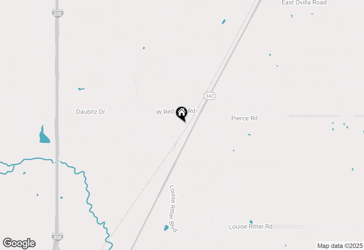 Map of 203 N Main Street, Red Oak, TX 75154