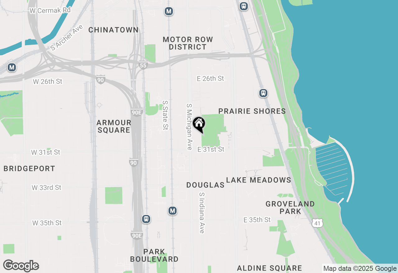 Map of 3021 S Michigan Avenue #311, Chicago, IL 60616
