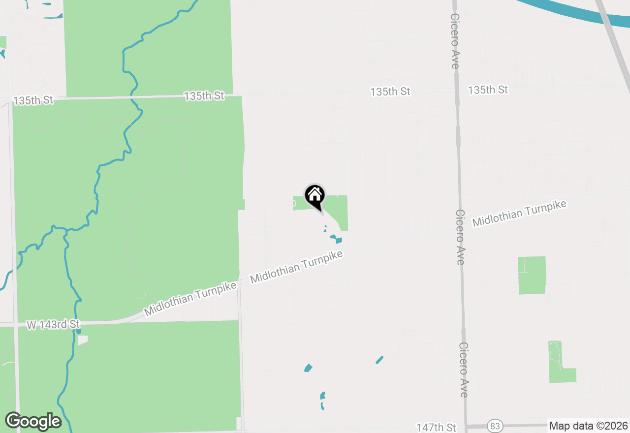 Map of 13913 James Drive #1017, Crestwood, IL 60418